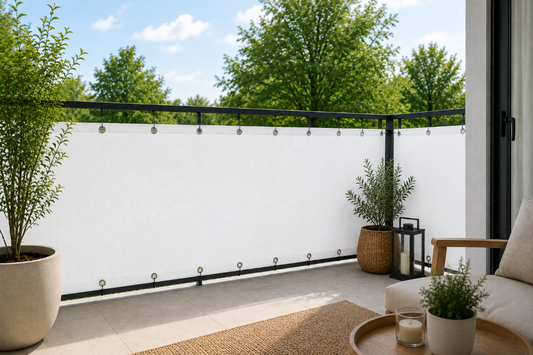 Jak osłonić balkon od słońca, wiatru i sąsiadów?