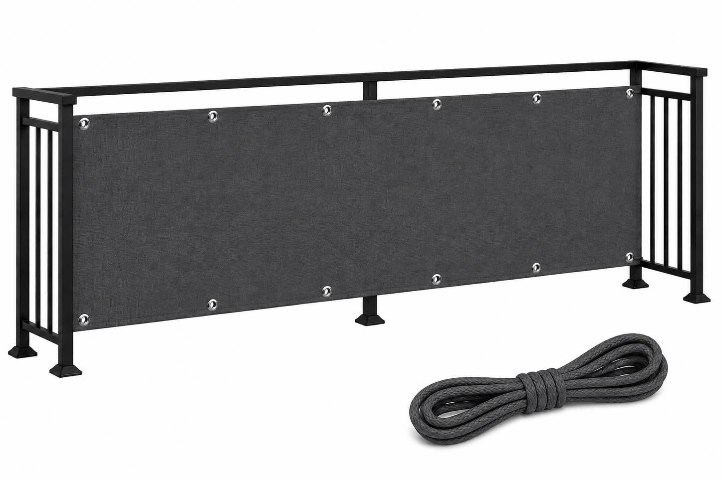 OSŁONA BALKONOWA MATA HDPE 95% UV NA BALKON TARAS