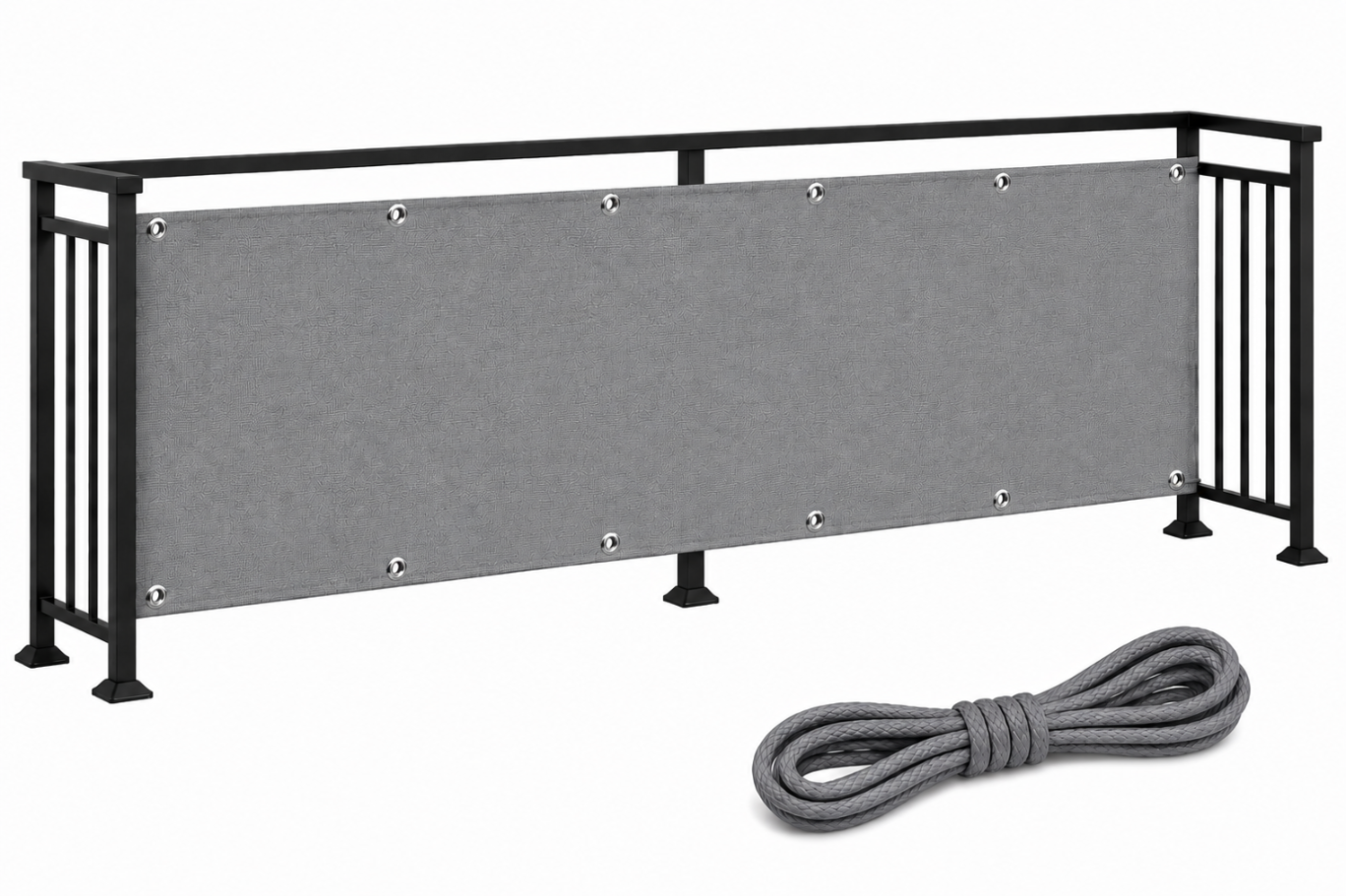 OSŁONA BALKONOWA MATA HDPE 95% UV NA BALKON TARAS