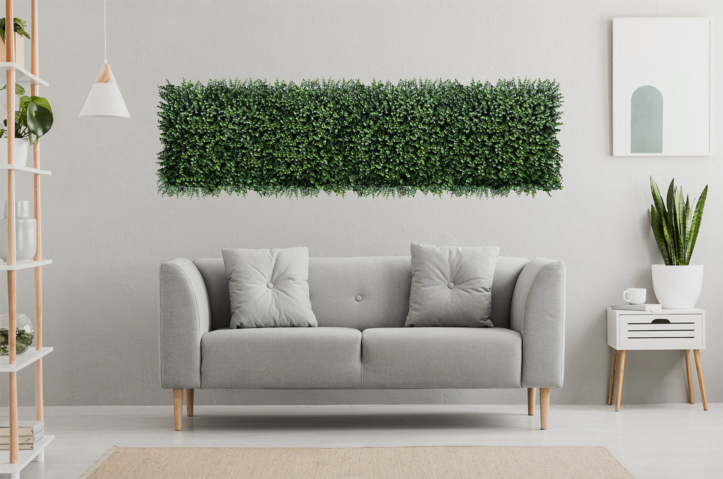 ZIELONA ŚCIANA Sztuczny żywopłot na balkon ogród ścianę
