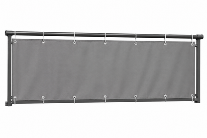 OSŁONA BALKONOWA PREMIUM WODOODPORNA 100% ZASŁONIENIA 90X500CM