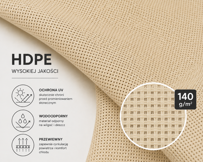 Żagiel przeciwsłoneczny HDPE Classic
