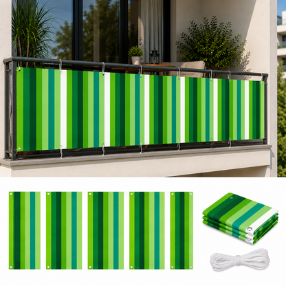 OSŁONA BALKONOWA PREMIUM WODOODPORNA 100% ZASŁONIENIA 90X500CM