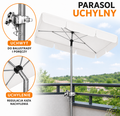 Parasol balkonowy uchylny Bahama 1,8x1,2m