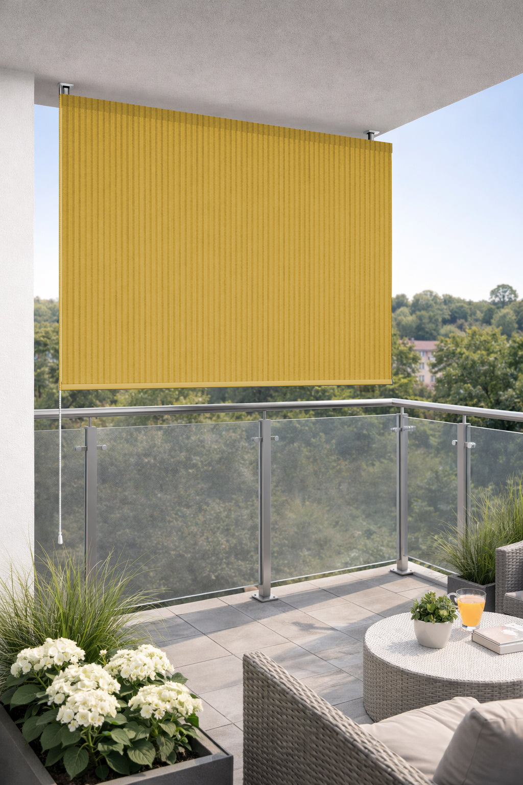 Roleta zewnętrzna Solarblock na balkon taras przeciwsłoneczna