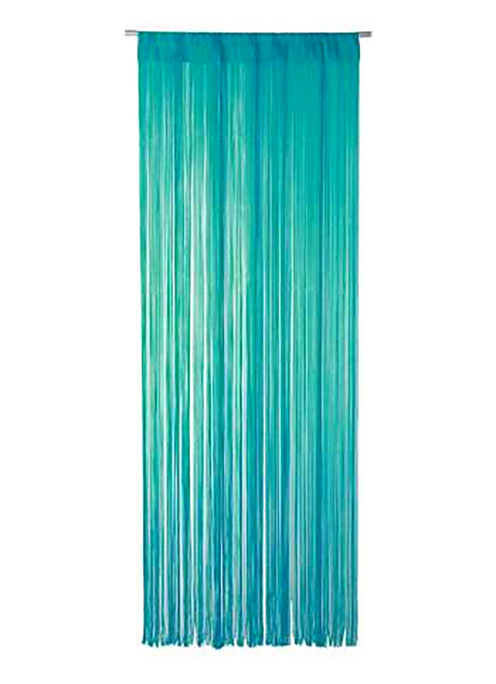 Zasłona Sznurkowa Drzwi Okno Firana Dekoracyjna Turkusowa