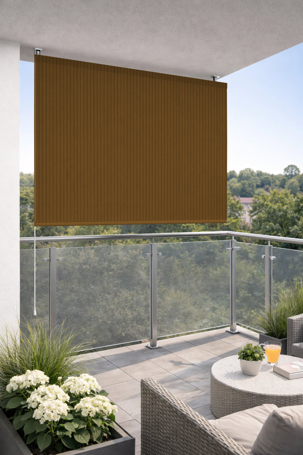Roleta zewnętrzna Solarblock na balkon taras przeciwsłoneczna